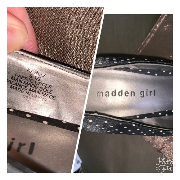 - Madden Girl Sz.8.5 pinup heels - Picture 7 of 8